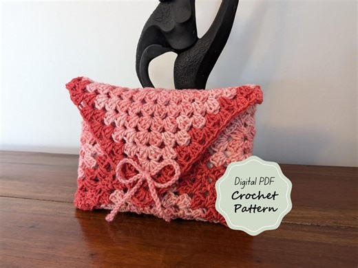 Crochet Granny Square Book Cover Pattern: Beginner Friendly (PDF Pattern) - Etsy