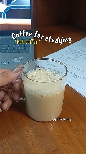 Best COFFEE For Studying Focus [ hot coffe] 📖 ☕️| #shorts #coffee #studyroutine