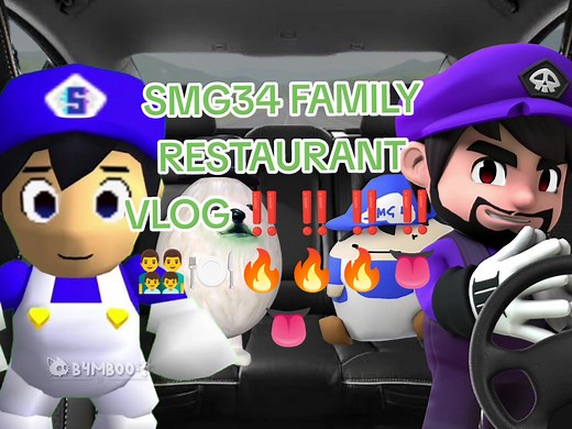 SMG34 Family Restaurant Vlog | Funny Dining Experience | SMG4 Memes