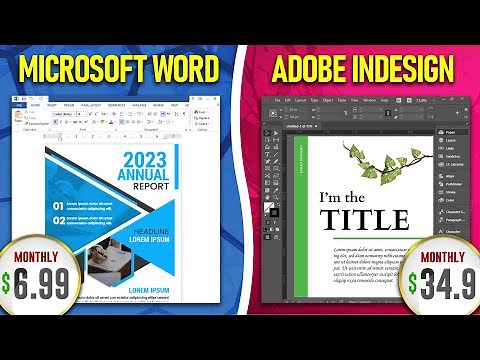 How is InDesign better than Word?