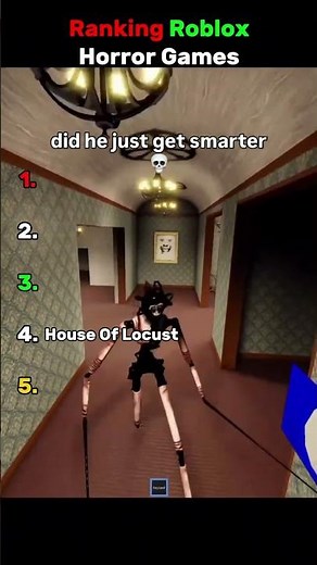 Which Roblox Horror Game Is Actually The Scariest? 😰 #robloxhorror #ranking #gaming #usa