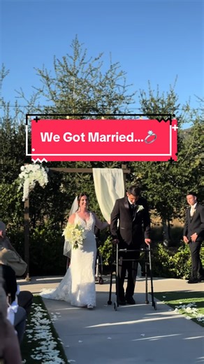 We Got Married…💍 #paralyzed #paraplegic #wheelchair #wheelchairlife #fypシ゚viral @Neven @amberhart.xo