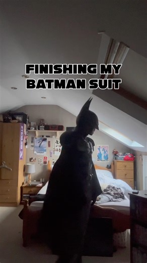 Need to work on the bat-shoes.. #props #batman #diycosplay #viral