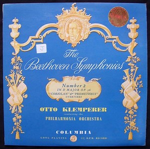 Beethoven - Otto Klemperer, Philharmonia Orchestra - Symphony No 2. Coriolan And Prometheus Overtures.
