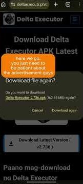 tutorial on how to download delta executor roblox in the safest way