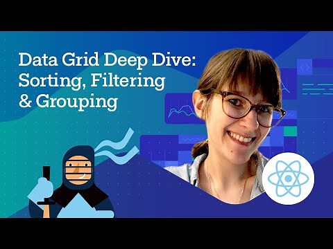 React Data Grid (Table) Sorting/ Filtering and Grouping – KendoReact Library Demo