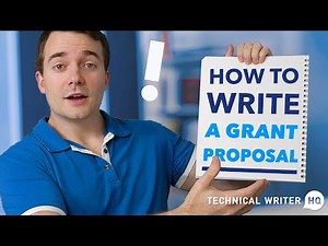 How to Write a Grant Proposal