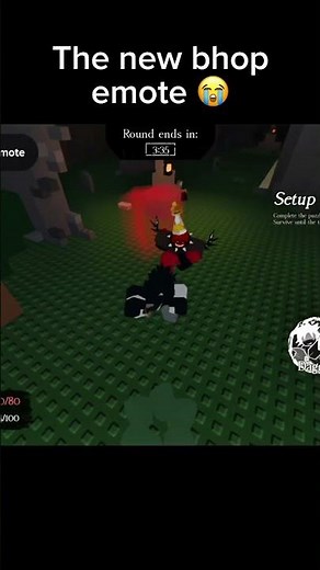 The Bhop Emote #forsaken #gubby #roblox
