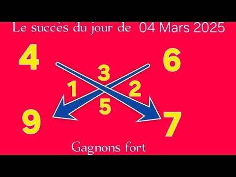 LA CROIX DU JOUR DE 04 MARS 2026 et LE CALCUL DES PIONS FORT POUR GAGNER AU LOTTO