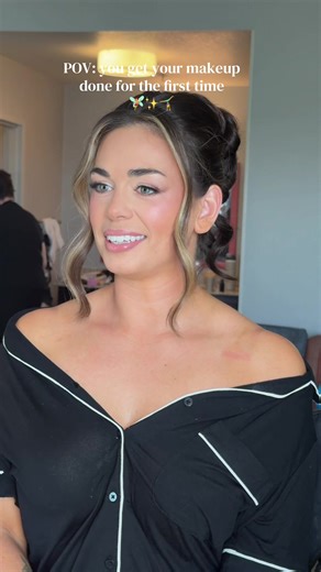 Emotional First Makeup Experience Reaction