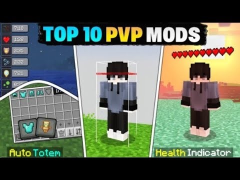 Top 10 JAVA PvP Mods For MCPE 1.21.131+ 🔥 You Need To Try! || Epic Mods! || Latest Mods MCPE 👍 New!
