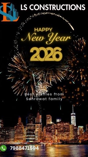 HAPPY NEW YEAR 2026 ||construction work