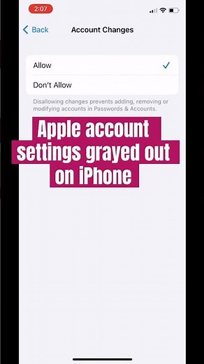 Content and privacy settings are grayed out on iPhone FIXED! #ios #iphonelife #apple #settings