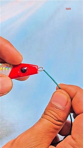 Unstoppable Soft Plastic Rigging Hack! 🐟 #fishing #knot #crochet #diy