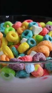 시리얼 후르츠링 먹는소리 Cereal Mukbang #shorts