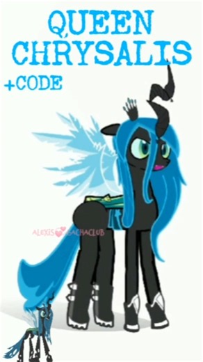 💞QUEEN CHRYSALIS (MLP) in Gacha Life 2💞 #mlp #gacha #gl2 #shorts #viral #fyp