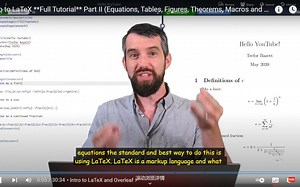 Intro to Overleaf Part II Equations, Tables, Figures, Theorems, Macros and more