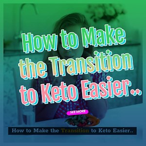 How to Make the Transition to Keto Easier. If you want to start the keto diet, but aren’t quite sure you’re ready to go all-in, there is another option. You can instead do a slow transition from your current diet to a low-carb diet. | All about health and nutrition