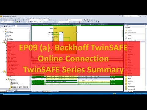 SA11. EP09(a)Beckhoff Safety TwinSAFE - Download EL6900/EL6910 and Online Safety Program