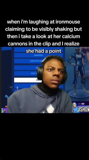 something was shaking indeed ✌🏿😭 #ironmouse #funny #fyp #xyzabc #viral