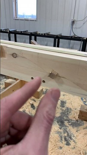 Test fitting a scarf joint