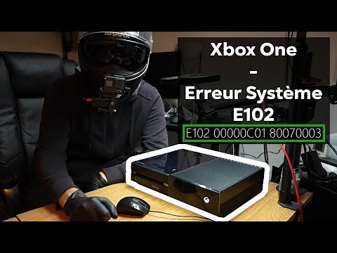 Réparer une Xbox One qui à l'erreur E102 (Avec réinstallation du système d'exploitation)
