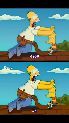 Bart Simpson Pranks Homer with 4K Quality | The Simpsons