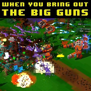 18 reactions · 4 comments | When you bring out the big guns in the 8-Bit RTS Series, this happens. | SOEDESCO | Facebook