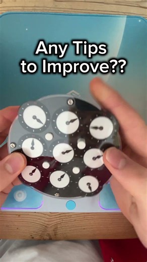 🤯 Rubik’s Clock Solved In 20.98 Seconds (mind-blowing) #shorts #rubikscube #cubing