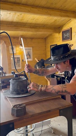 “STONEMASON” Custom hat, step by step creation process.