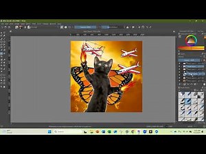 How to create a Surrealist Collage in Krita