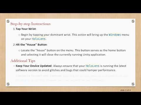 How to Stop a Deployed Unity App on HoloLens 2