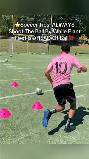 ⭐️Soccer Tips For More ACCURATE & Poweful Shots‼️#soccer #football