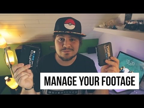 How to store and manage your (GoPro) footage!