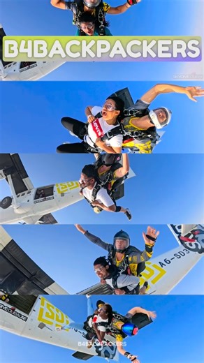 B4 backpackers travel community on Instagram: "🪂 Dream of skydiving in Dubai? 🇦🇪 Join B4Backpackers Dubai Skydive Trip | 12–15 March 4 Days • 3 Nights • Optional Skydive • Iconic Dubai Experiences 📲 WhatsApp: +44 7394 99989 If Dubai skydiving is your dream, this is your sign! 🪂✨ Join B4Backpackers’ Dubai Skydive Trip from March 12th–15th for a thrilling 4-day, 3-night Dubai adventure with optional skydiving over Palm Jumeirah, city sightseeing, and unforgettable experiences. 📍 Destination: