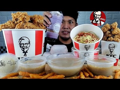 KFC OVERLOAD | UNLI GRAVY MUKBANG | MUKBANG PHILIPPINES | MUKBANG ASMR | W/ ‪@bobbyrocky642‬