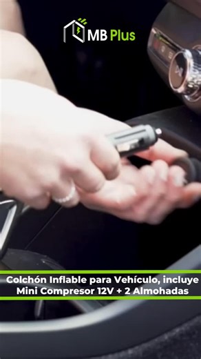 ✨$ 21.99✨. 3 o más unidades, ✨$ 19.99✨#ColchónInflable para Vehículo, incluye Mini Compresor de 12 Voltios 2 Almohadas 📲Pedidos: ‪0989164574‬ 📍#Cuenca ubicación👉 https://goo.gl/maps/tT59sCd3swkjKVQ98 Dirección: Av. Isabel la Católica y Miguel de Cervantes. Especificaciones: ✅[#Calidad, #Seguridad y #Resistencia]: fabricado de PVC de alta calidad, engrosado, flocado, protector para la piel y cuidado ambiental (no tóxico). El diseño anticolisión protege la cabeza. El diseño anticaída del niño e
