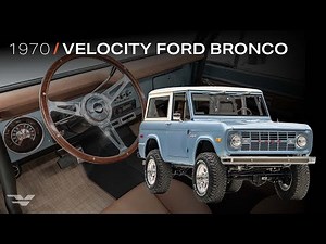 1970 Classic Bronco Signature Series in Brittany Blue | No. 2863