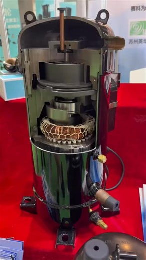 How compressor work and inside of it☺️ หลายๆคนอาจไม่รู้และไม่เคยเห็นว่ามันทำงานอย่างไร | วิศวกรปรับอากาศ