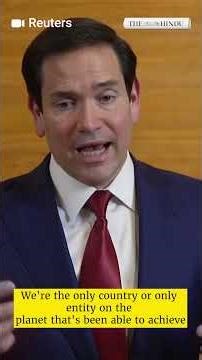 War in Ukraine does not have a military solution: Rubio