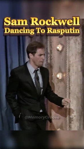 Sam Rockwell Dancing To Rasputin #boneym #rasputin #flashback #shorts #short #nostalgia #viral