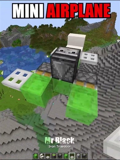 Minecraft Mini Airplane💀