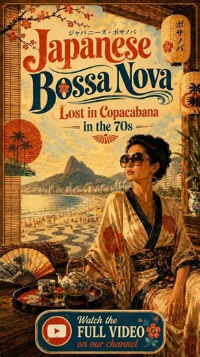 1 Hour Japanese Bossa Nova | Lost in Copacabana in the 70s 🌸🎸 #bossanova #loungemusic #chillmusic