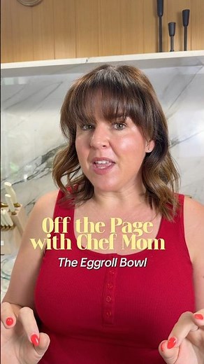 Egg Roll in a Bowl 🥢 Easy Keto Meal Prep | Off the Page with Chef Mom #ketomeals #eggroll