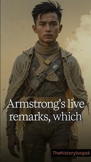 Neil Armstrong’s Historic Moon Landing Speech: “One Small Step for Man #historychannel #facts