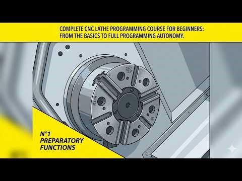 No 1 Complete CNC lathe programming tutorial for beginnersPreparatory Functions Tutorials!