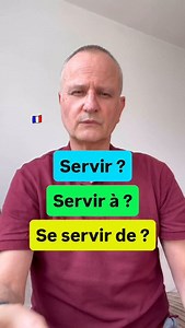 2.7K views · 790 reactions | En français / In French Servir = to...