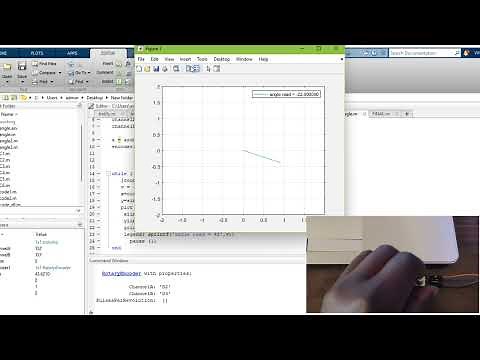 MATLAB TUTORIAL 1: USING ROTARY ENCODER TO MEASURE ANGLES