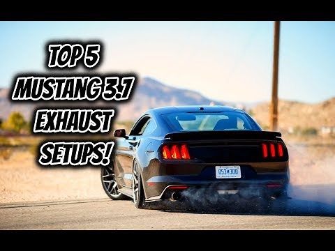 Top 5 Best Sounding Mustang 3.7L v6 Exhaust Setups (Part2)