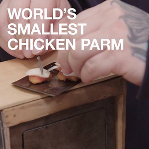 The World's Smallest Chicken Parm tonight at 11:30p on VICELAND. You don't want to miss this. | F*ck That's Delicious